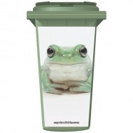 Cool Frog Wheelie Bin Sticker Panel